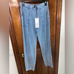 Bobi Light Blue Apparel pants
